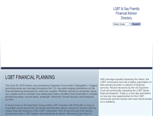 Tablet Screenshot of gayfinancialadvisors.com